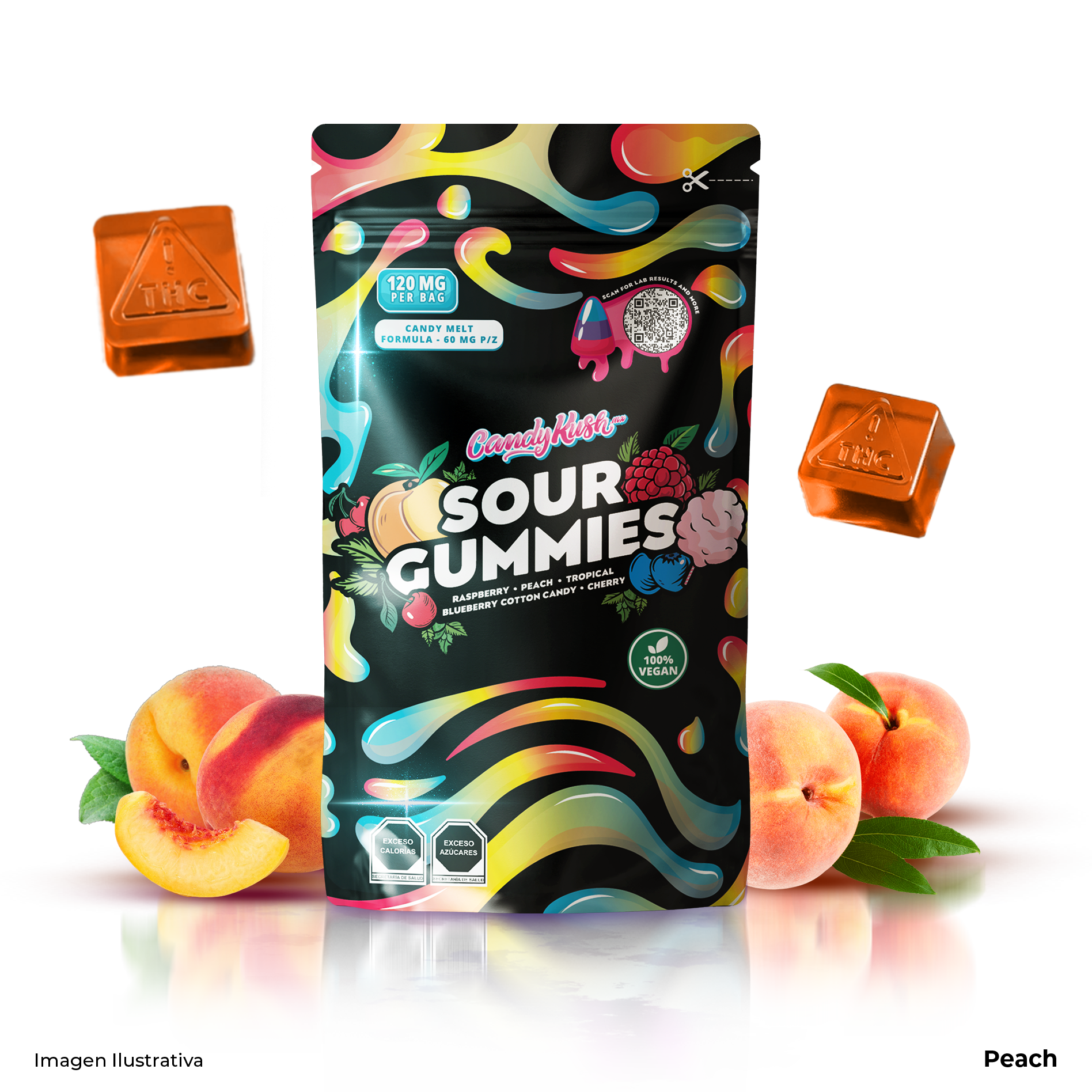 CandyKush - Sour Extreme Gummies